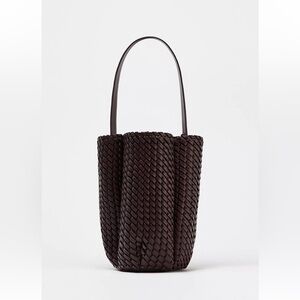 Zara Woven Bucket Bag
